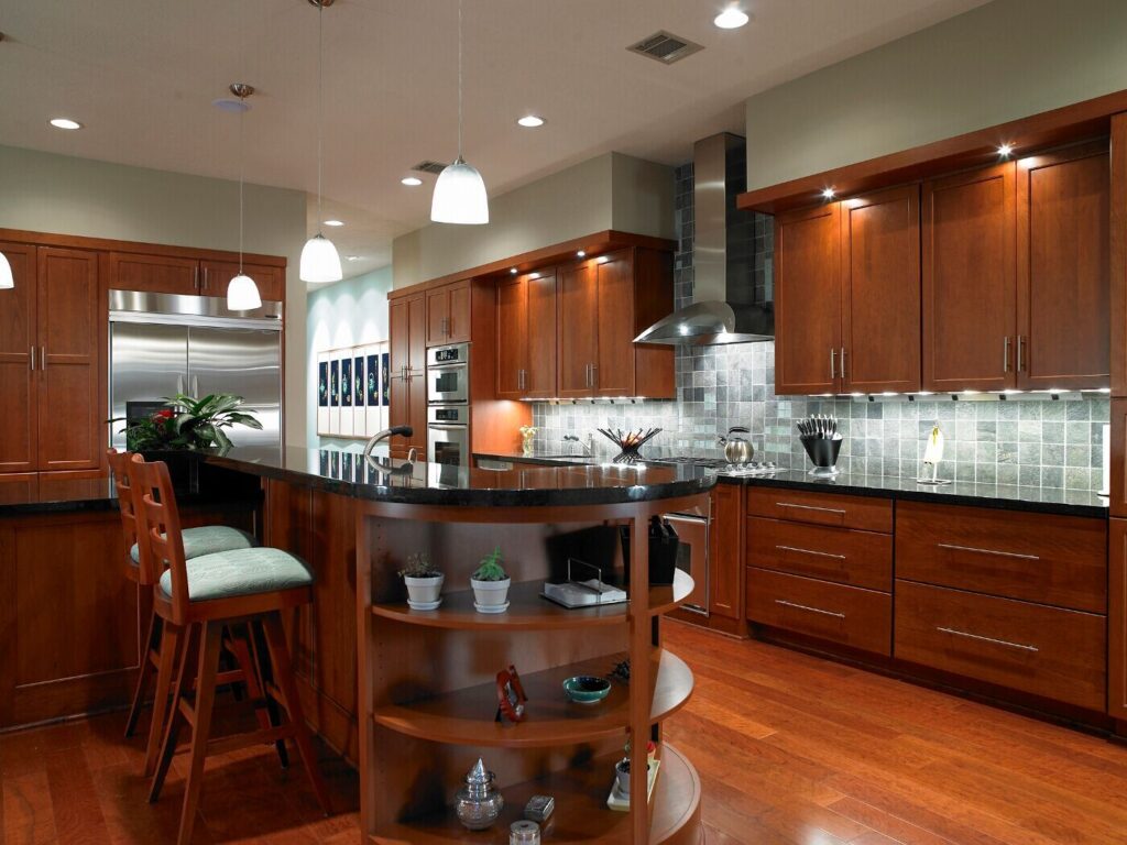 Breathtaking Custom Luxury Kitchen with Elegant Design and Superior Craftsmanship.